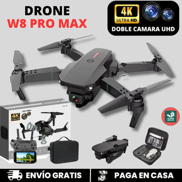 NUEVO DRONE  W8 PRO MAX 2025 CON INTELIGENCIA ARTIFICIAL - REGALO SORPRESA
