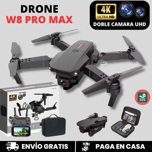 NUEVO DRONE  W8 PRO MAX 2025 CON INTELIGENCIA ARTIFICIAL - REGALO SORPRESA