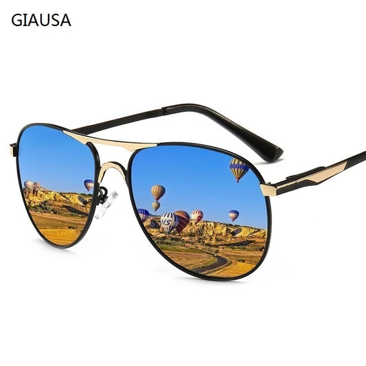 Luxury Pilot Polarized Sunglasses Men Women UV400