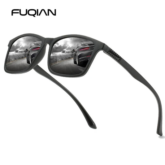 Light Weight TR90 Men Sun Glasses Classic Polarized Sunglasses For Male Outdoor Shades UV400
