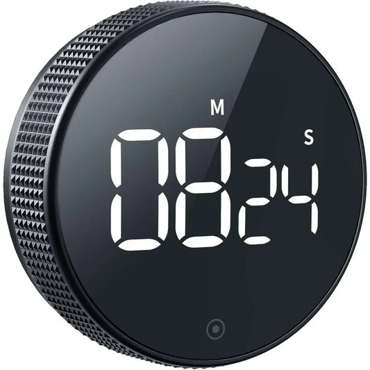 Timer Digital Countdown Magnetic  with Constant Light Function  Quiet for Kids Adults