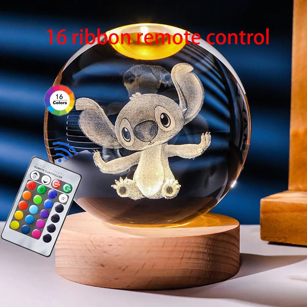 Hot 6cm 3D Crystal Ball Stitch 16 colors!